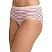 Hanes Women's No Ride Up Low Rise Cotton Brief 6-Pack_2 Prints/2 Solids/2 Wht_9