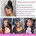 GYAJEP 360 Lace Frontal 360 HD Transparent Full Lace 12A Unprocessed Brazilian Remy Human Hair Body Wave Frontal Bleachable Knot 360 Closure Natural Color 14 Inch
