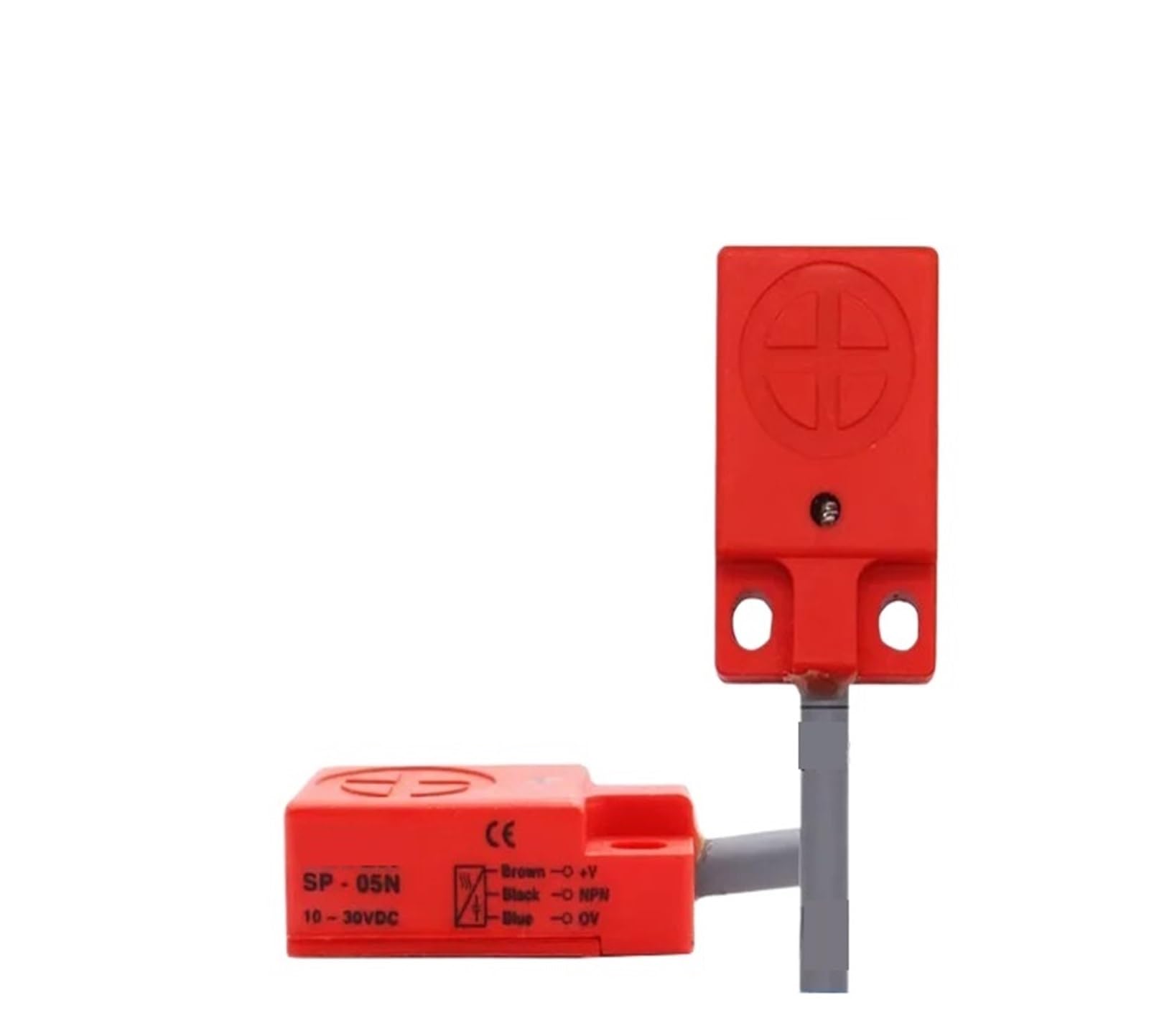 XDDQWSWA 2PCS SP-05N/05P/05NB/05PB Inductive Proximity Switch Sensor 5mm DC10-30V(SP-05P PNP NO)