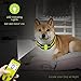 Pet Life Yellow Yard-Trek 1-to-2 Dog 550 Yard Range 16-Level Vibration and Sound Training Dog Collar