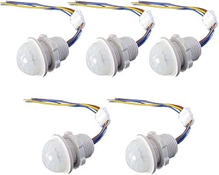 5/10Pcs PIR Infrared Motion Sensor Detector Smart Switch 110V Light Switch Auto (5pcs)