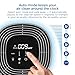 Clorox Air Purifiers for Home, True HEPA Filter, Medium Rooms Up to 1,000 Sq Ft, Removes 99.9% of Mold, Viruses, Wildfire Smoke, Allergens, Pet Allergies, Dust, AUTO Mode, Whisper Quiet
