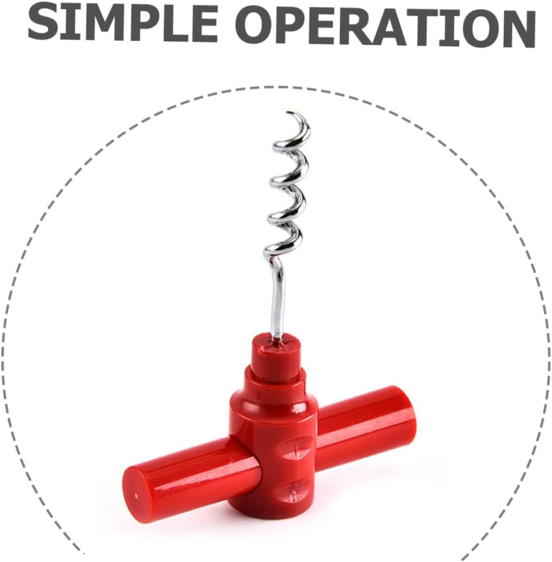 Portable Wine Opener Corkscrew Xmas 5pcs for Travel Club