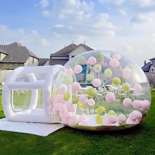 Generic Opblaasbaar Bubble House, Ballon Bubble House Tent Commerciële kwaliteit PVC Clear Bubble House met luchtpomp en blazer, Bubble House Tent voor kinderen verjaardagsfeestje