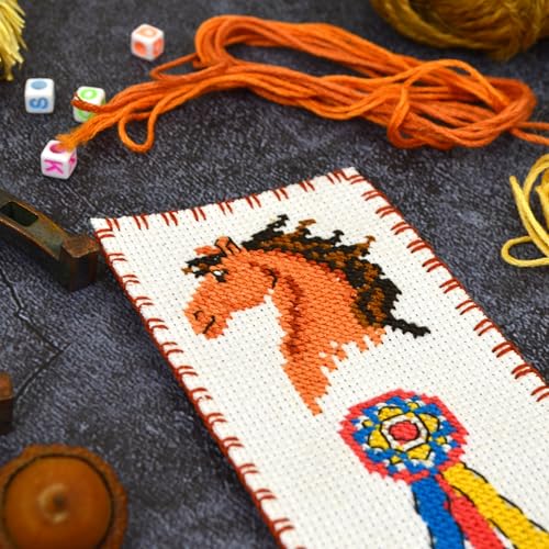 Image of Povitrulya The Winner - Counted Cross Stitch Bookmark Kit