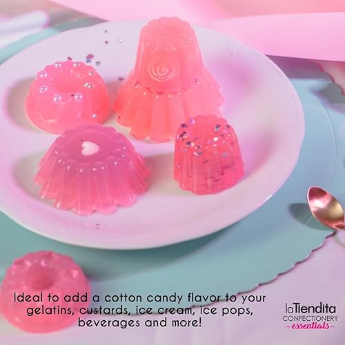 Miniatura 4 de Deiman Esencia artificial de algodón de azúcar aromatizante para alimentos (33.8 fl oz)