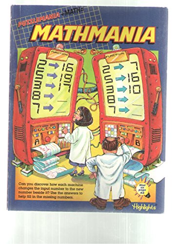 Puzzlemania Math Mathmania (Function) Highlights 0875349560 Book Cover