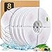 Filtros de Fuentes de Agua Gato Perro Pack de 8 | Recambio de Filtros de Carbón para Fuente de Agua 1,6L 2L 2,4L 2,5L 2,8L, Filtros de Cartucho Triple Acción para Bebedero Fuente Flor