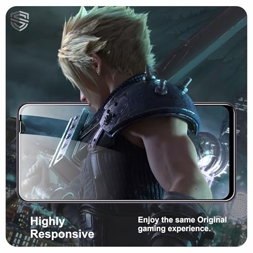 Image of Military-Grade Gorilla Tempered Glass For Vivo Y39 (6.68 Inch) With Installation Kit | Edge to Edge Coverage | Black