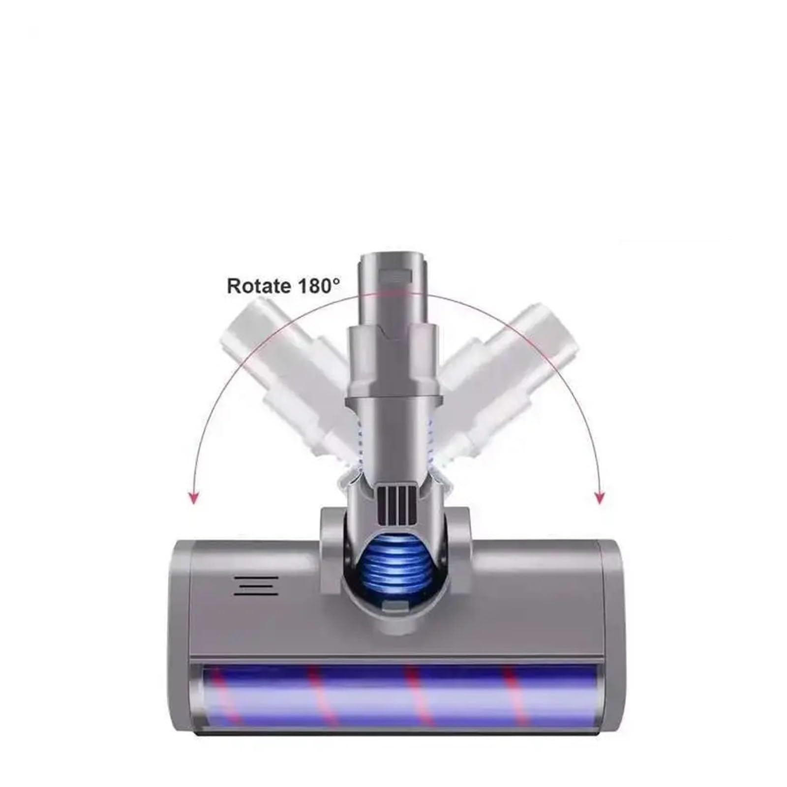 Cabezal De Cepillo For Piso, Compatible Con Dyson, V6 DC45 DC58 DC61 DC62 DC74, Repuesto De Cepillo For Piso Con Cabezal De Rodillo Barredor Suave For Aspiradora