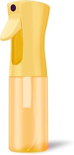 Continuous Mist Spray Bottle for Hair, Face & Plants (6.8oz/200ml) - Ultra Fine Travel-Size Water Mister for Salons, Cleaning, Pets & Skincare Leakproof Design