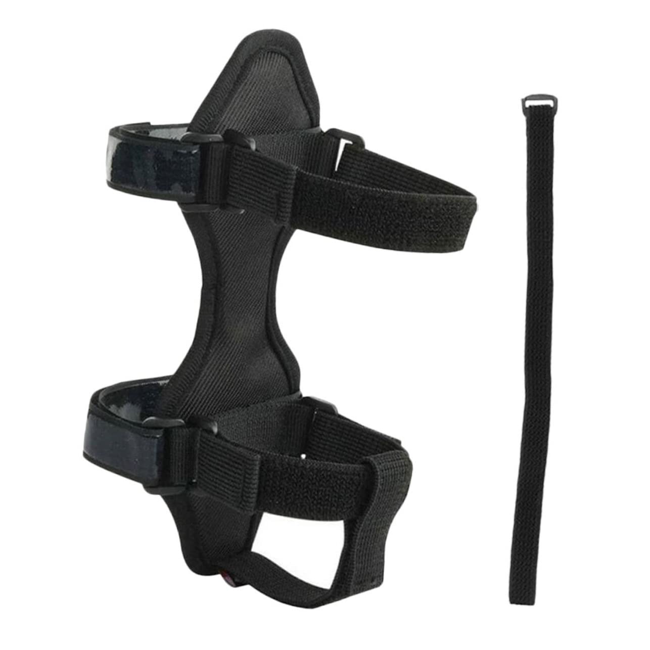 TOYANDONA portavasos de Bicicleta mi Bike Agua Porta Bebidas para Bicicleta portavoz portabotellas para Bicicleta Reutilizable Soporte para Botella de Bicicleta Nailon Negro