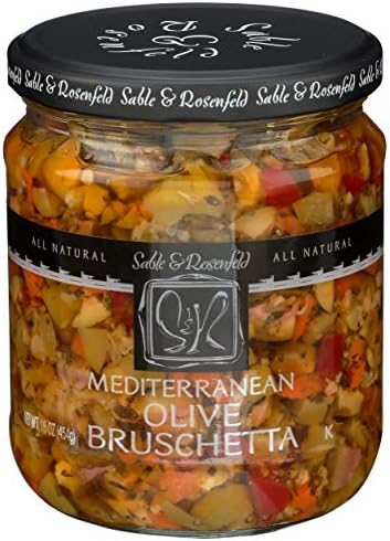 Sable and Rosenfeld Mediterranean Olive Bruschetta, 16 Ounce