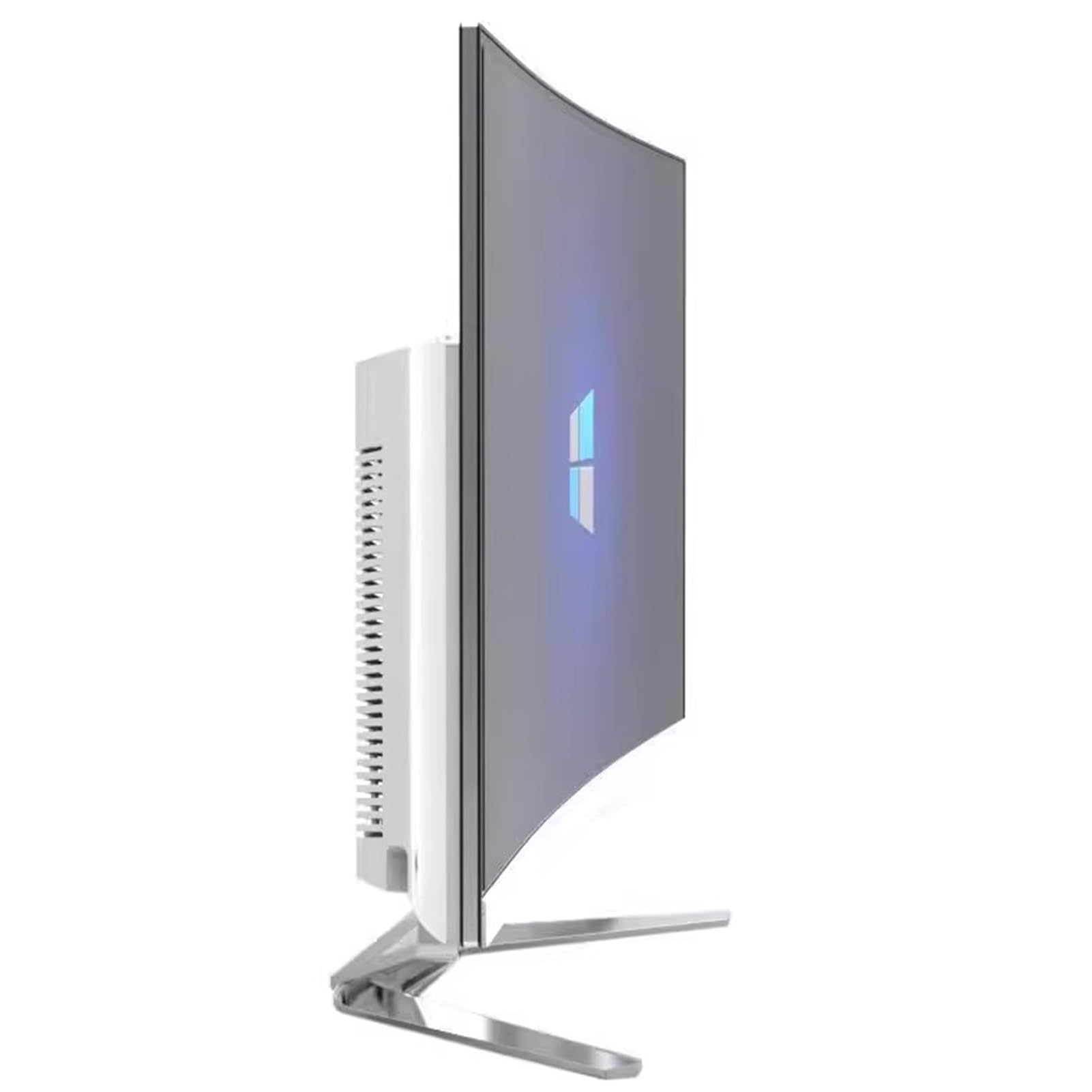 TPSPAD Computer all-in-one da 23,8 pollici FHD IPS Gaming Curvo 1800R, PC desktop Windows 11 Pro, processore i5 fino a 4,4 GHz, 16 GB di RAM, SSD 256 GB,Wi-Fi,tastiera QWERTY e mouse