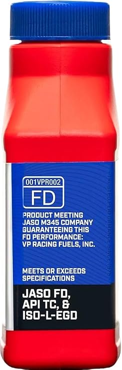 VP Racing 2901 Small Engine Fuels Full Synthetic 2-Cycle Oil - 2.6 Ounce (1 Pack)