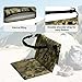 MYDAYS Hunting Seat Cushion with Adjustable Waist Belt - Waterproof 600D Camo Foam Pad for Deer & Turkey Hunting - Lightweight Stealthy Seat for Tree Stands, Bleachers & Camping (CP Camo)