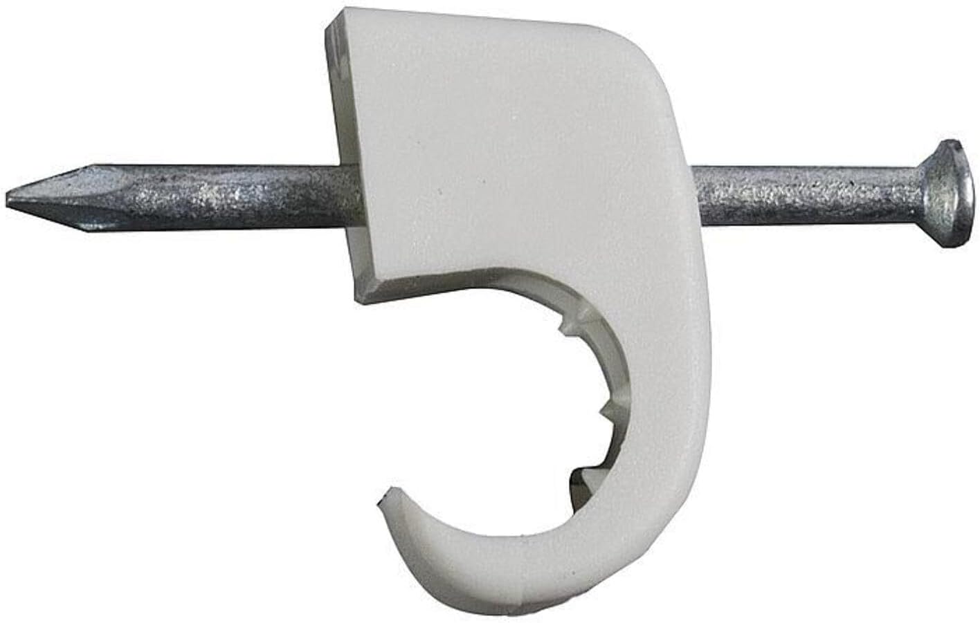 fischer 94674 Nail Clamp NS Multi-Purpose Nail Clamp MNS 7-12, Grey, Small