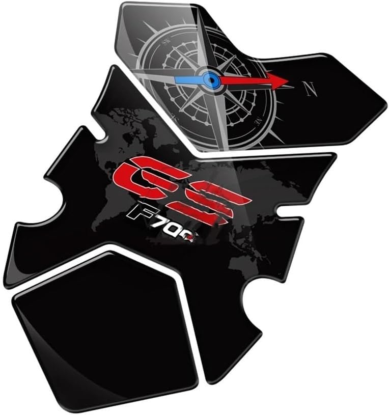 Motorcycle Tank Sticker Resin Motorcycle Accessories Tank Sticker Fuel Gas Tank Pad Protector Decal for F700GS F700 GS 2012-2015
