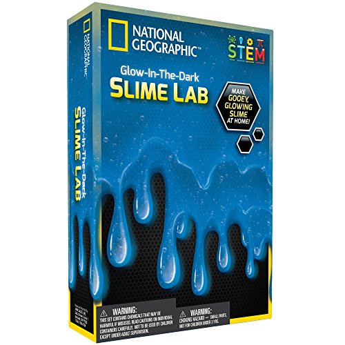 National Geographic Slime Diy Science Lab Make Glowing, Blue