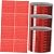 Uonlytech 30 Rolls Self-Adhesive Mosaic Stickers Kitchen Mosaic Tile Backsplash Mirror Border Stickers Mosaic Tiles Mirror Tiles Self Adhesive Square Mirrors Wall Stickers Glass Ceramic Tile