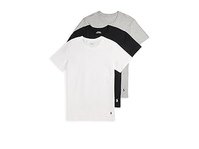 Polo Ralph Lauren Slim Fit Cotton Crew Undershirt 3-Pack Men