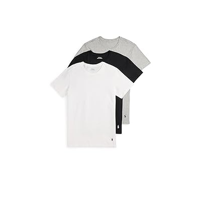 Polo Ralph Lauren Slim Fit Cotton Crew Undershirt 3 Pack Men