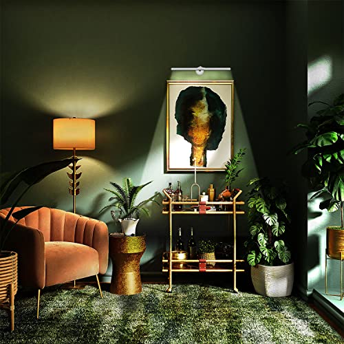 Acnctop Picture Light Art Wall Sconces - Dimmable 3200K-6500K 10 Watt Usb Power Supply Led Display Lights For Picture Frame Artworking Portrait Gallery Tapestry Wall Art Light #TOP4