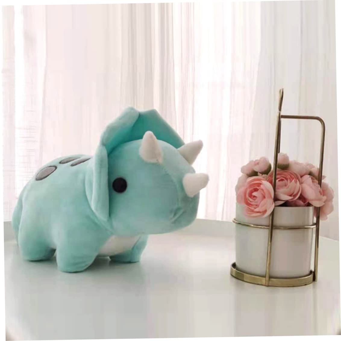2 uds. De muñeco de Peluche de Dinosaurio de Dibujos Animados, Almohada Suave para niños y Adultos, Peluche de Dinosaurio, cumpleaños