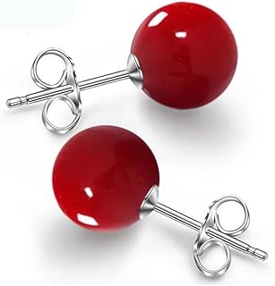 10/12mm Ocean Shell Pearl Stud Earrings Multicolor Shell Beads Pearl Stud Earrings Fashion Jewelry for Women