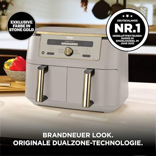 Ninja Dual Zone Digital Air Fryer, 2 Schubladen, 6-in-1, Heißluftfritteuse – Ansicht 2