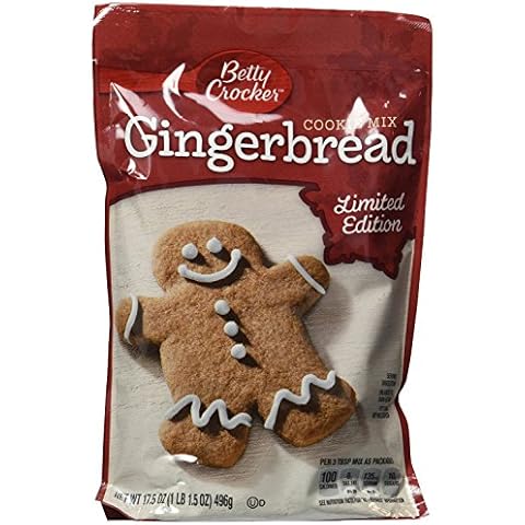 Betty Crocker Gingerbread Cookie Mix 17.5 Oz (Pack of 4) Cover