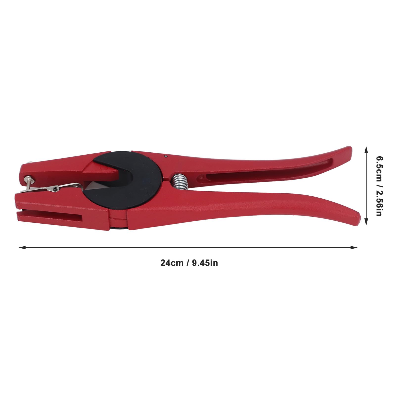 1-100 Marchi auricolari numerati per bestiame Marchio auricolare per animali con applicatore per bovini, cavalli, suini, ovini (Yellow Ear Tag with Red Pliers with 2 Ear Tag)