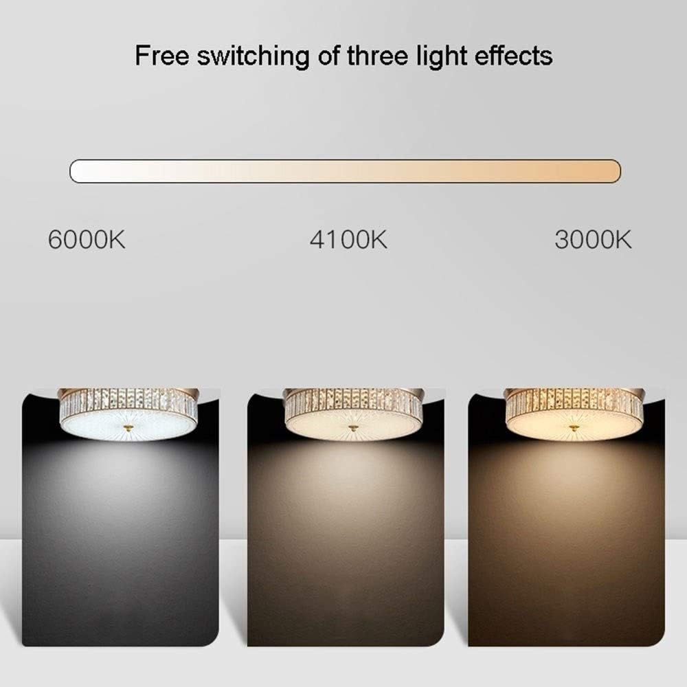 American Ceiling Light Fan Light LED 3-Color Adjustable Modern Chandelier Fan with 5 Wooden Fan Blades and Remote Control 42 Inch