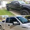 Lightronic Extra Durable Outside-Mount Auto Vent Window Visor, Fits 2004-2014 Ford F-150 SuperCab (EXCLUDES 2004 F-150 Heritage), UV Protection Rain Guard, Original Wind Deflector, Dark Smoke, 4-Pcs