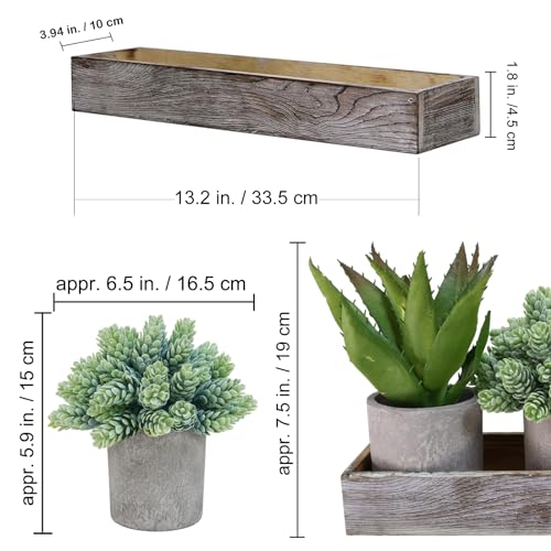 Winlyn-Set-of-3-Mini-Potted-Artificial-Succulent-Arrangement-Faux-String-of-Pearls-Aloe-Hops-Succulent-Plants-in-Rustic-Decorative-Wood-Planter-for-Farmhouse-Tabletop-Shelves-Indoor-Greenery-Decor Winlyn Set of 3 Mini Potted Artificial Succulent Arrangement Faux String of Pearls Aloe Hops Succulent Plants in Rustic Decorative Wood Planter for Farmhouse Tabletop Shelves Indoor Greenery Decor