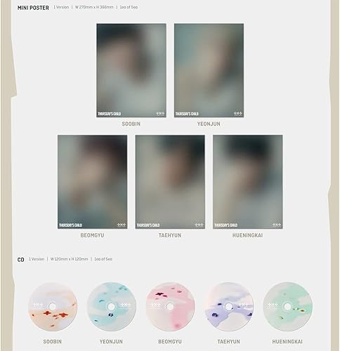 Miniatura 6 de dreamus TXT TOMORROW X TOGETHER minisodio 2: versión Child TEAR del jueves (portada aleatoria)