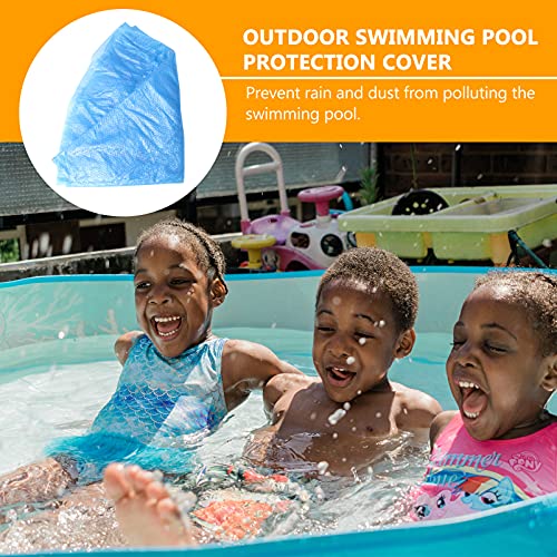 Cabilock Capa redonda para banheira de hidromassagem para piscina e poeira, capa impermeável para sp