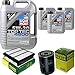 Produktbild Filter Set Inspektionspaket 8 Liter Motoröl Top Tec 4600 5W-30 MANN-FILTER Luftfilter Ölfilter