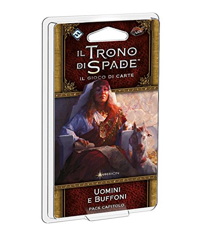 Asmodee- Game Of Thrones Trono Di Spade Lcg-Uomini E Buffoni, 9216