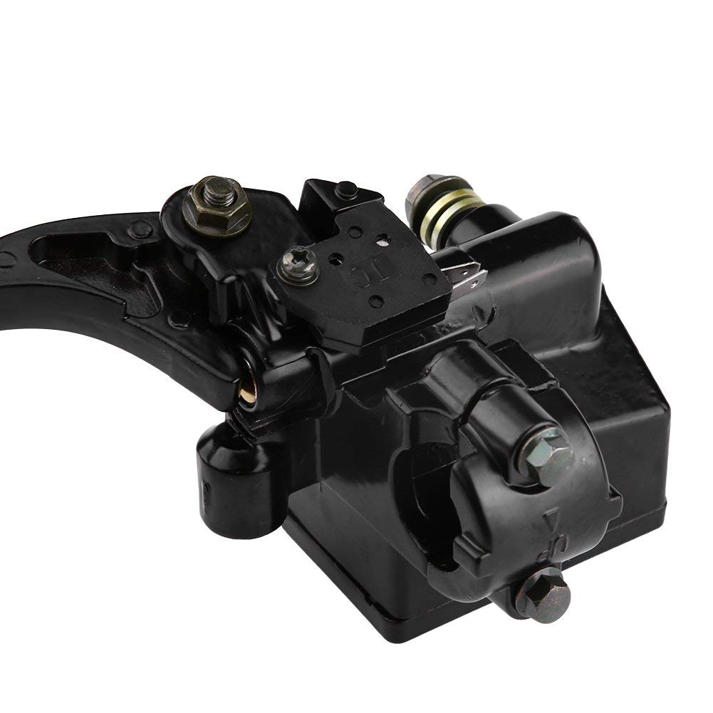 Cilindro Maestro Freno Moto 7/8" 22mm - Pompa Freno Anteriore Destra Con Serbatoio - Leva Frizione Anteriore per Maneta Moto