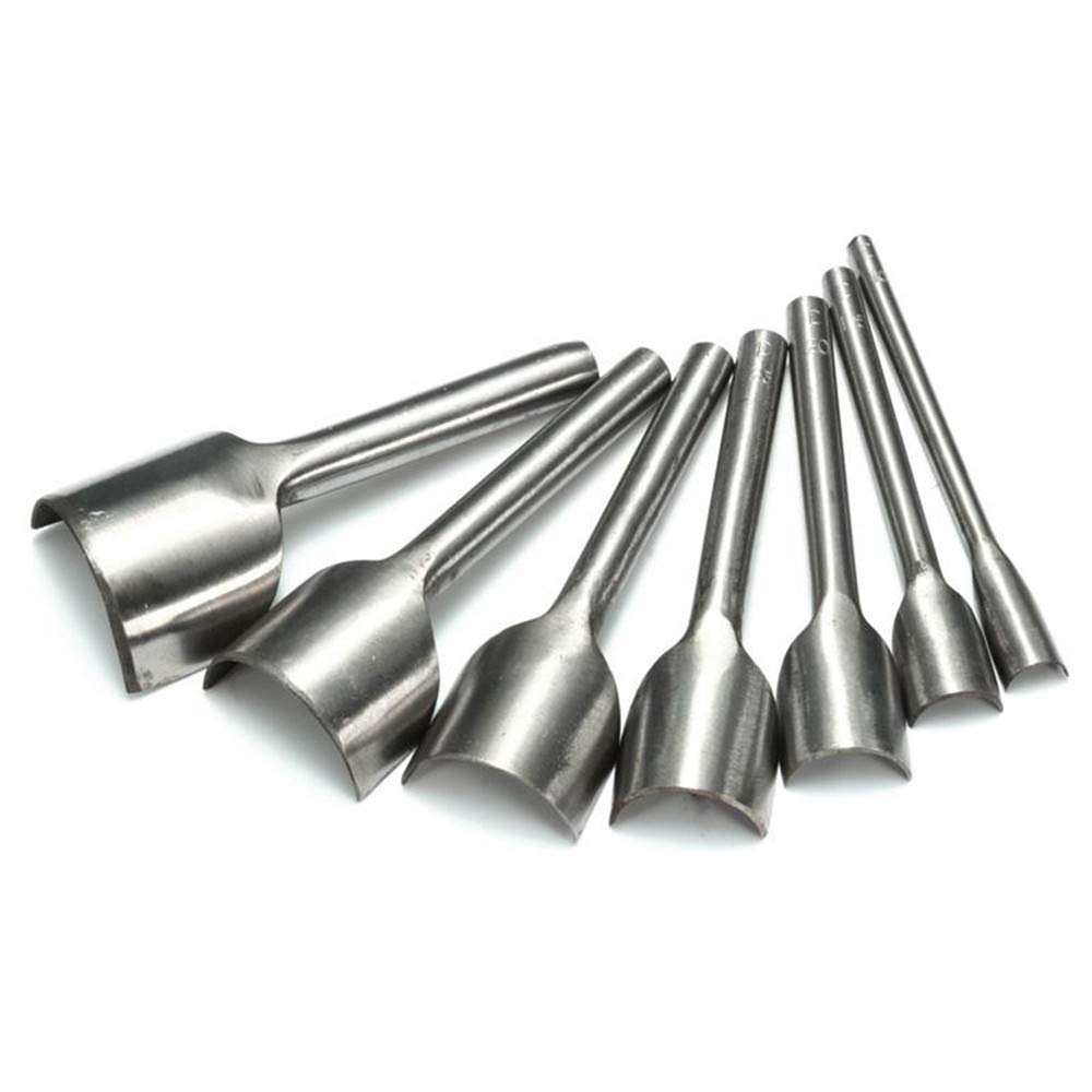 Outil cuir demi-rond pour artisanat de ceinture et découpe portefeuille