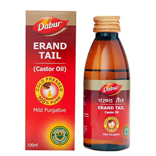 Huile de ricin pure Dabur soulager le colmatage intestinal naturellement