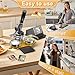 2x2 Inch Square Fridge Magnet Maker Machine Kit - [100 Pcs Consumables] | Photo Magnet Making kit, DIY Refrigerator Badge Press Kit（100 Pcs Consumables）