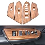 AntBooBoo for Honda CRV Inner Window Switch Panel Cover Peach Wood Grain Trim...