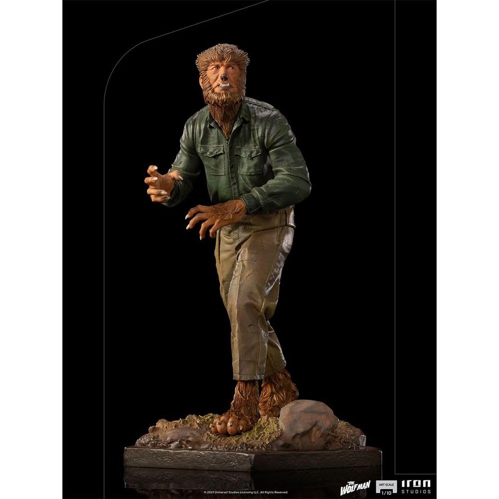 Amazon.com: Iron Studios 1:10 The Wolf Man Art Scale - Universal