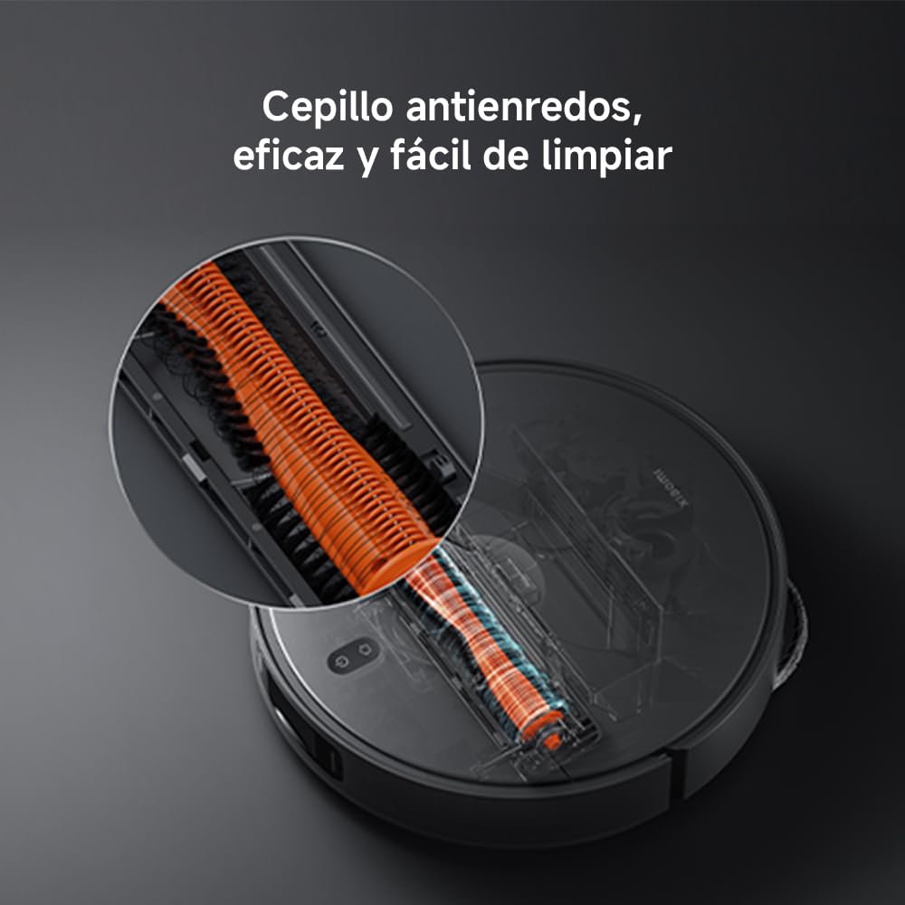 XIAOMI Robot Vacuum X20 MAX con estación Todo en uno: Vaciado automático, Lavado a Alta Temperatura y Secado rápido. 8000Pa, Brazo Extensible, Cepillo Anti-enredos, navegación LDS y Control por App. - 3