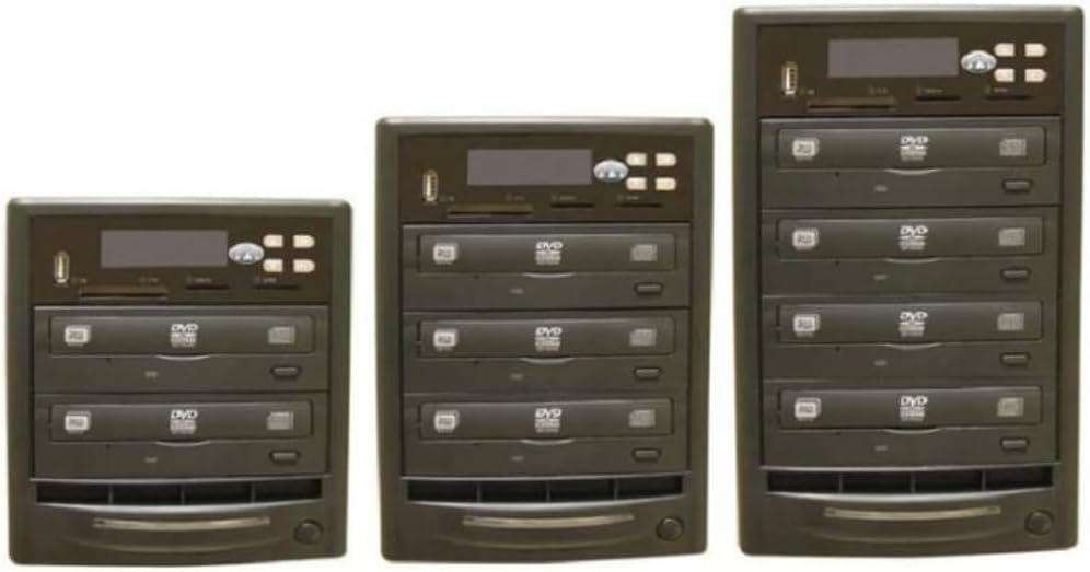USB and Memory Card to CD/DVD Duplicator System, Media Transfer Device 3 Target