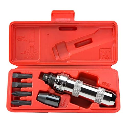 3. TEKTON 1/2 Inch Drive Impact Screwdriver Set (7-Piece) | 2910