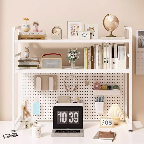 Étagère de bureau robuste en acier noir pour rangement maison - 7