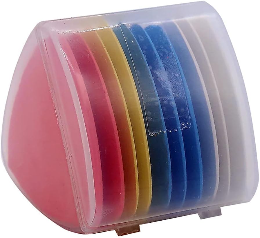 OZXTYO Triangle Tailors Chalk,Sewing Fabric Chalk and Fabric Markers for Quilting,Sewing Supplies Accessories (10Pcs)